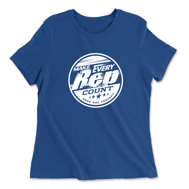 Womens 2X-Large TRUE_ROYAL Relaxed Jersey T-Shirt