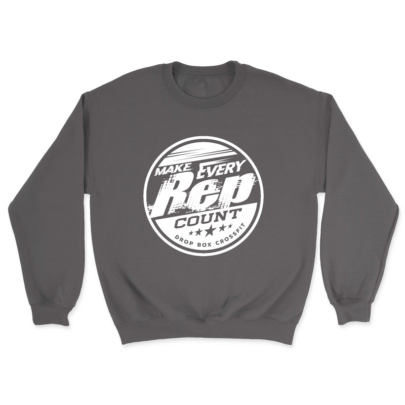 Mens 2X-Large CHARCOAL Midweight Sweatshirt