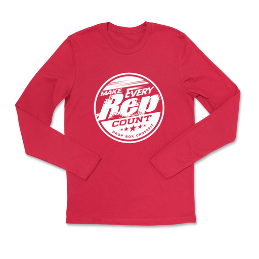 Mens 2X-Large RED Long Sleeve