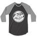 Mens 2X-Large VINTAGE_SMOKE_GRAPHITE_HEATHER 3/4 Sleeve