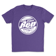 Mens 2X-Large PURPLE_RUSH T-Shirt
