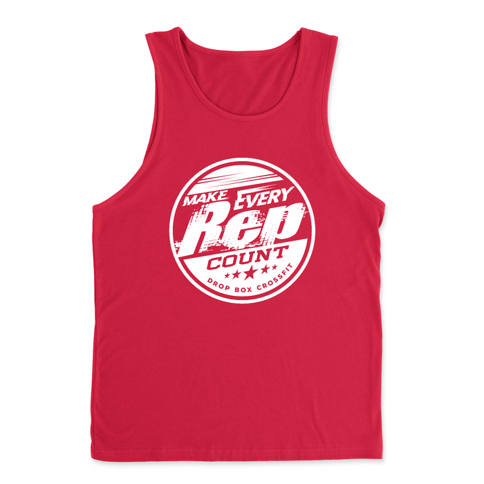 Mens 2X-Large RED Tank Top