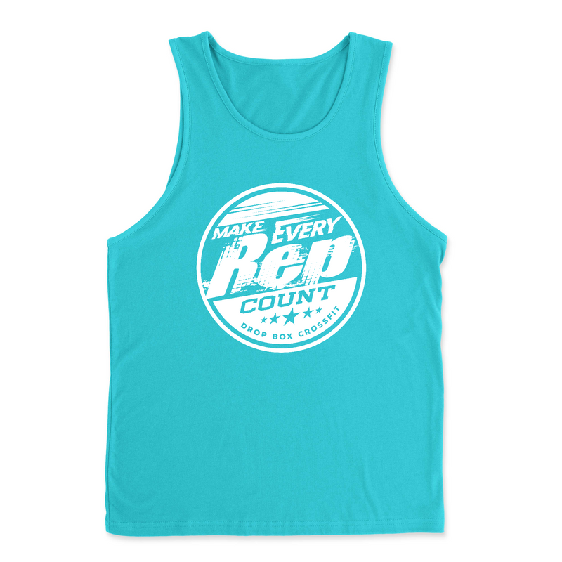 Mens 2X-Large TAHITI_BLUE Tank Top