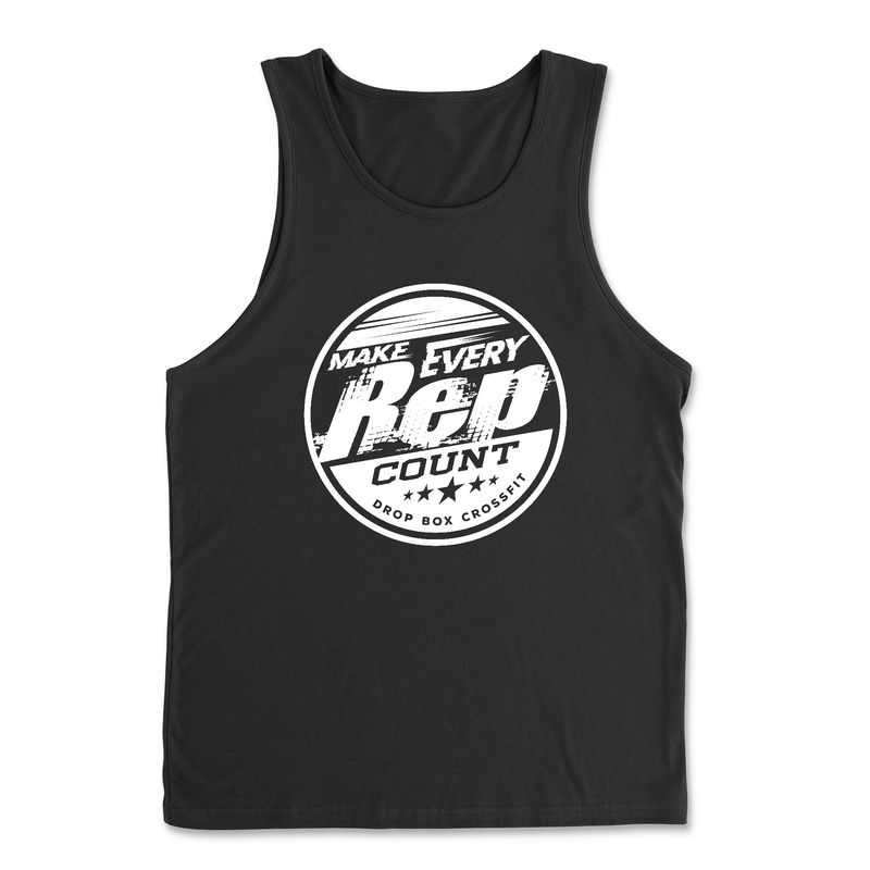 Mens 2X-Large BLACK Tank Top