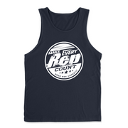 Mens 2X-Large DARK_NAVY Tank Top