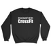 Mens 2X-Large BLACK Midweight Sweatshirt