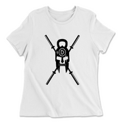 Womens 2X-Large WHITE Relaxed Jersey T-Shirt