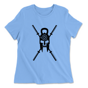 Womens 2X-Large CAROLINA_BLUE Relaxed Jersey T-Shirt