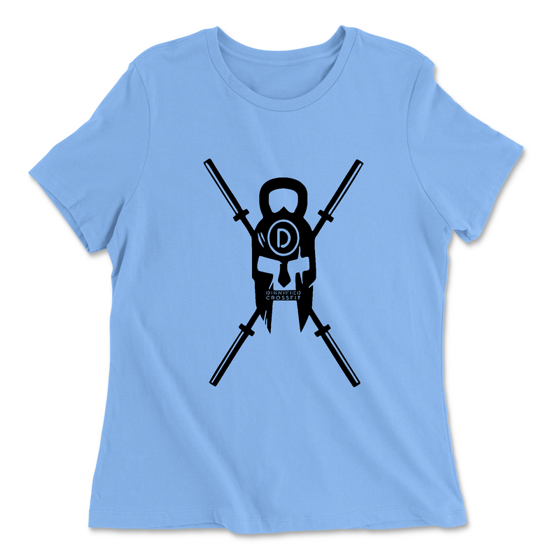 Womens 2X-Large CAROLINA_BLUE Relaxed Jersey T-Shirt