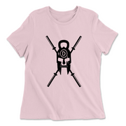 Womens 2X-Large PINK Relaxed Jersey T-Shirt