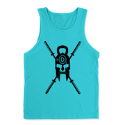 Mens 2X-Large TAHITI_BLUE Tank Top