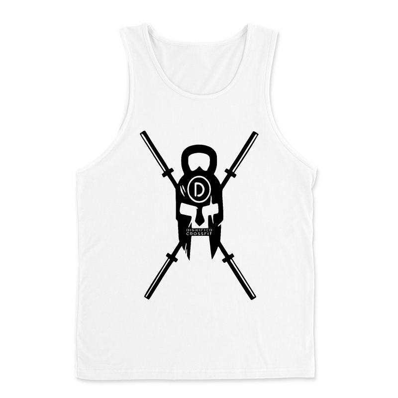 Mens 2X-Large WHITE Tank Top