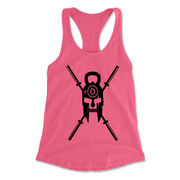 Womens 2X-Large HOT_PINK Tank Top