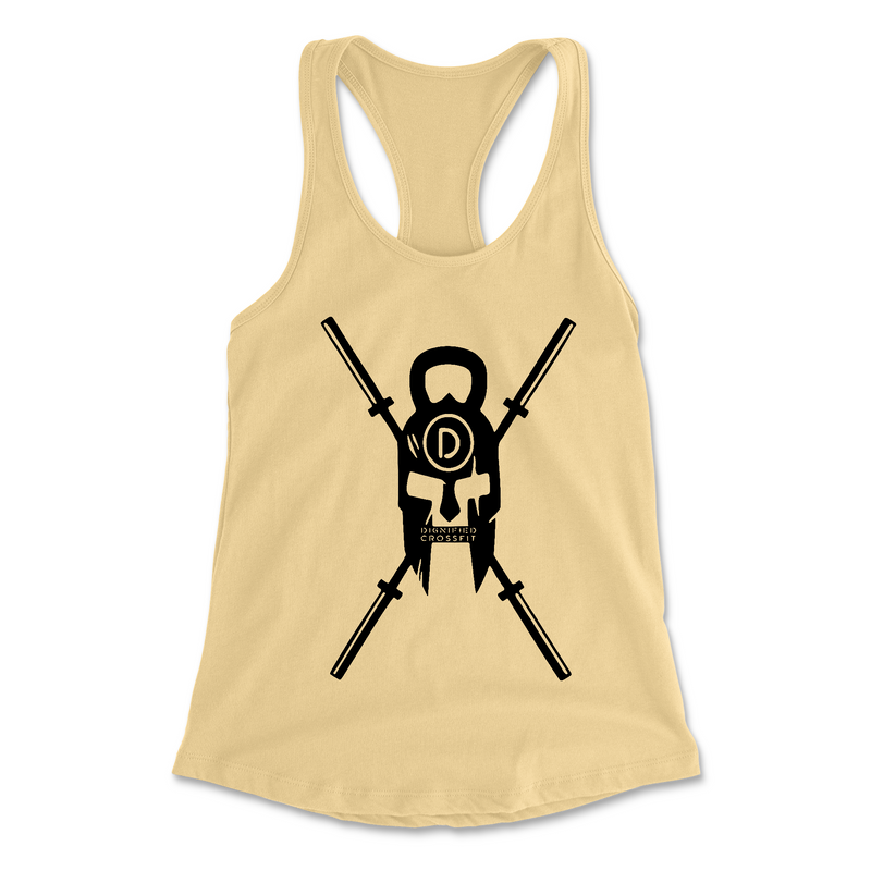 Womens 2X-Large BANANA_CREAM Tank Top