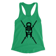 Womens 2X-Large KELLY_GREEN Tank Top