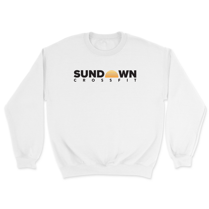 Mens 2X-Large WHITE Midweight Sweatshirt