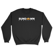 Mens 2X-Large BLACK Midweight Sweatshirt