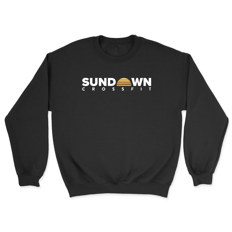 Mens 2X-Large BLACK Midweight Sweatshirt