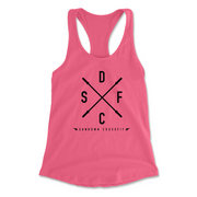 Womens 2X-Large HOT_PINK Tank Top