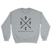 Mens 2X-Large GREY_HEATHER Midweight Sweatshirt