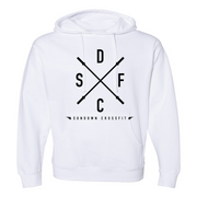 Mens 2X-Large WHITE Hoodie