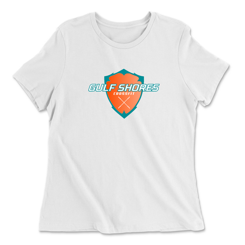 Womens 2X-Large WHITE Relaxed Jersey T-Shirt