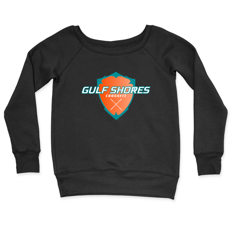 Womens 2X-Large BLACK CrewNeck