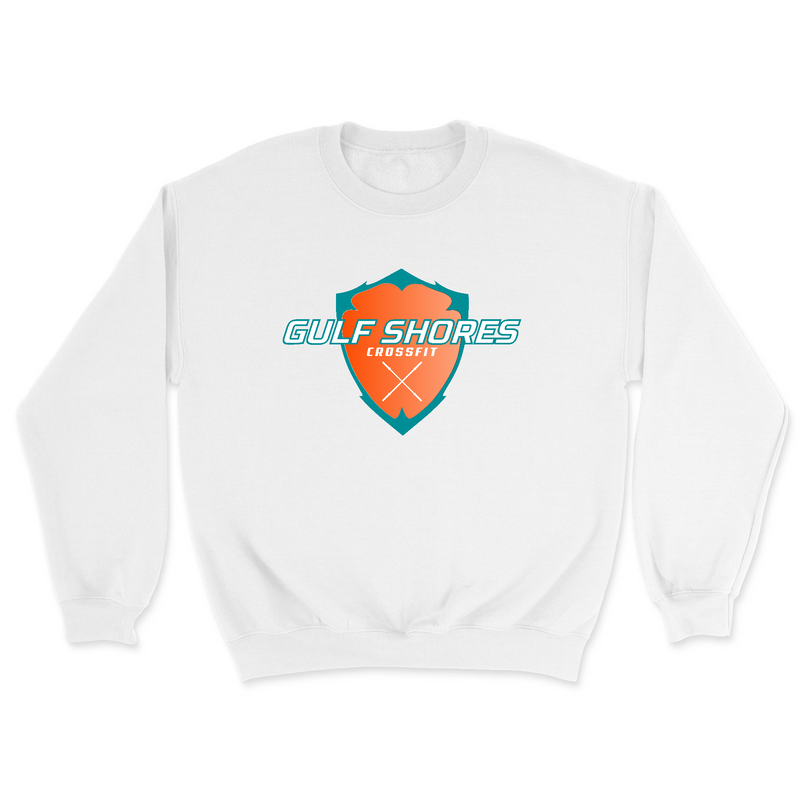 Mens 2X-Large WHITE Midweight Sweatshirt
