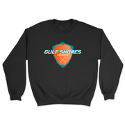 Mens 2X-Large BLACK Midweight Sweatshirt