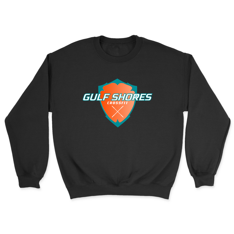 Mens 2X-Large BLACK Midweight Sweatshirt