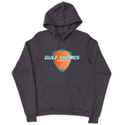 Mens 2X-Large CHARCOAL_HEATHER Hooded T-Shirt