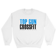 Mens 2X-Large WHITE Midweight Sweatshirt