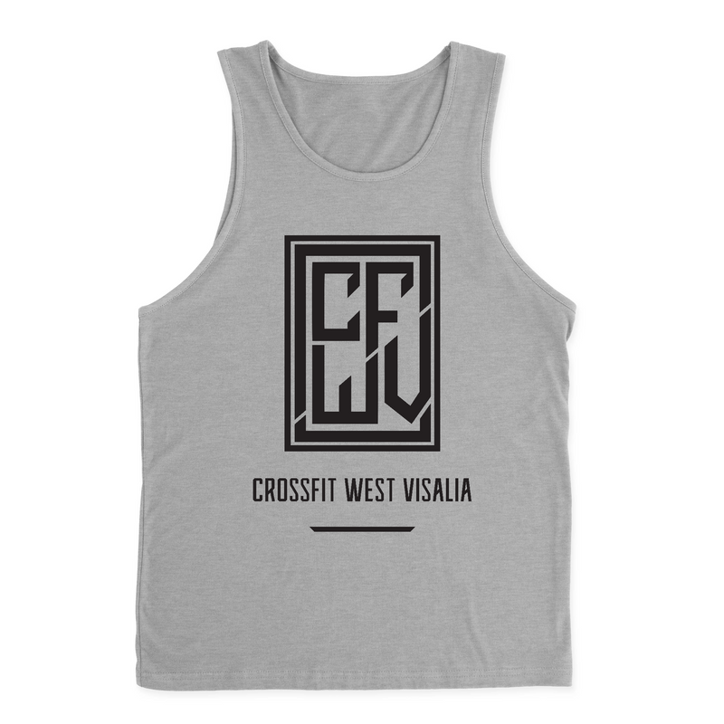Mens 2X-Large HEATHER_GRAY Tank Top