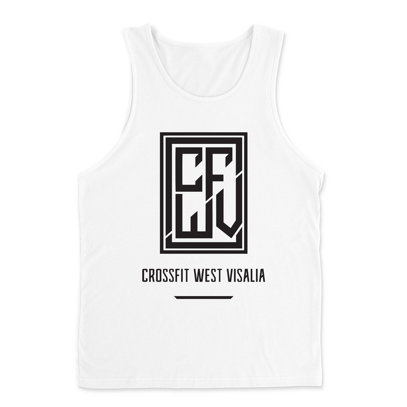 Mens 2X-Large WHITE Tank Top