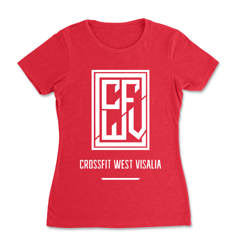 Womens 2X-Large RED T-Shirt