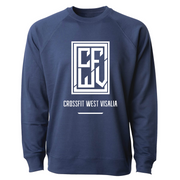 Mens 2X-Large INDIGO CrewNeck