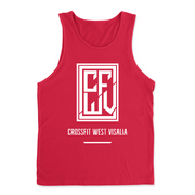 Mens 2X-Large RED Tank Top