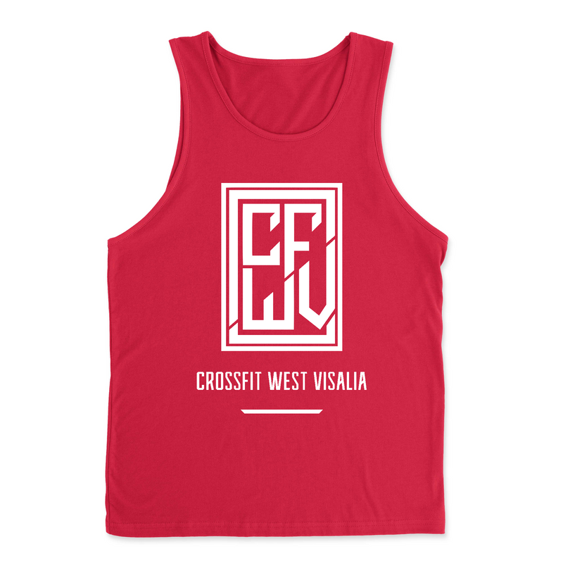 Mens 2X-Large RED Tank Top