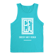 Mens 2X-Large TAHITI_BLUE Tank Top