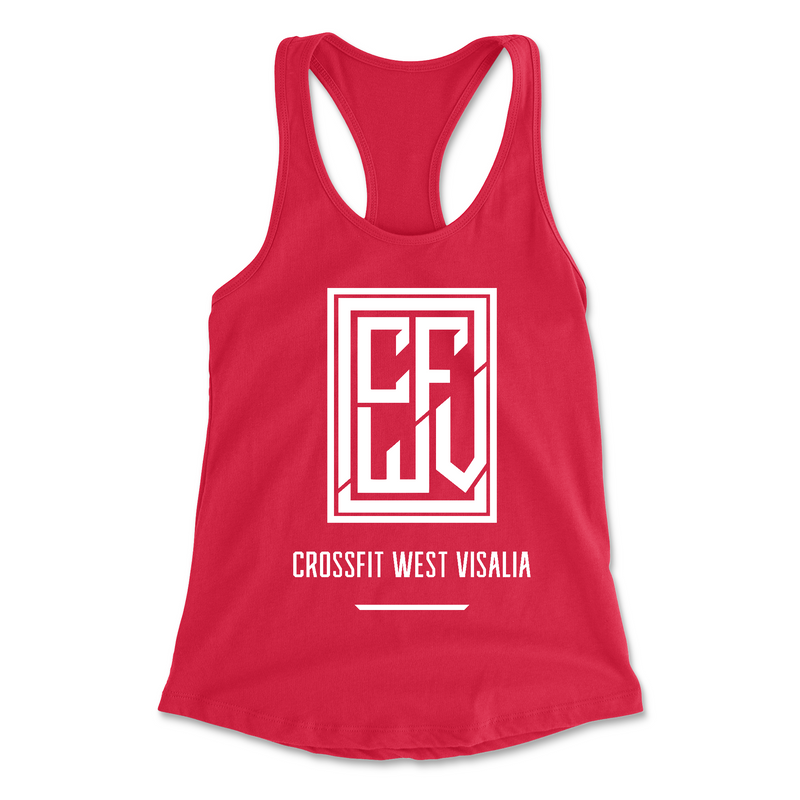 Womens 2X-Large RED Tank Top