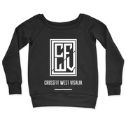 Womens 2X-Large BLACK CrewNeck