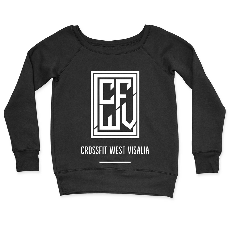 Womens 2X-Large BLACK CrewNeck
