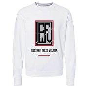 Mens 2X-Large WHITE CrewNeck