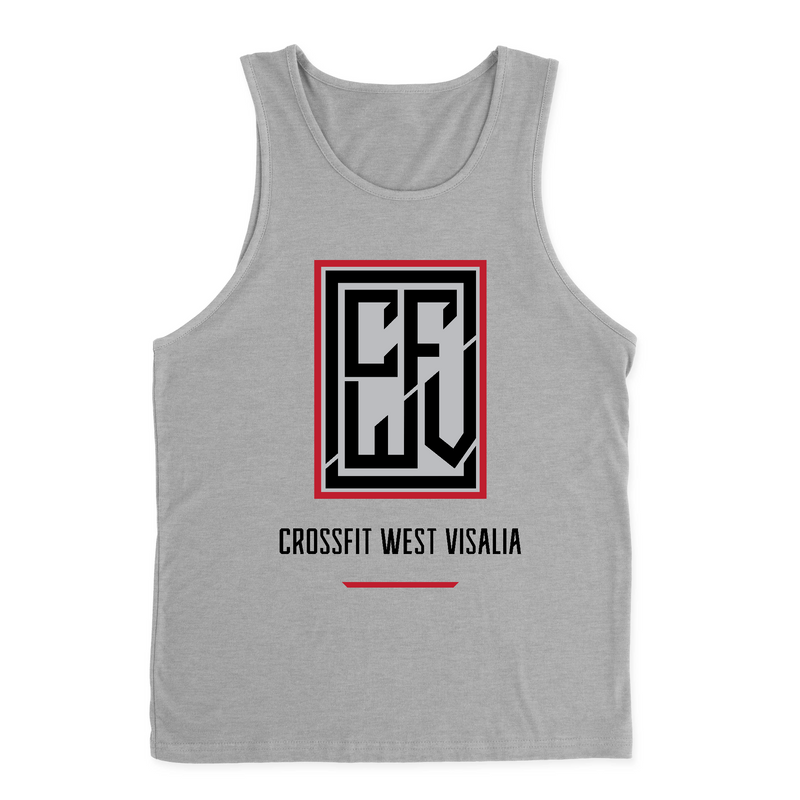 Mens 2X-Large HEATHER_GRAY Tank Top