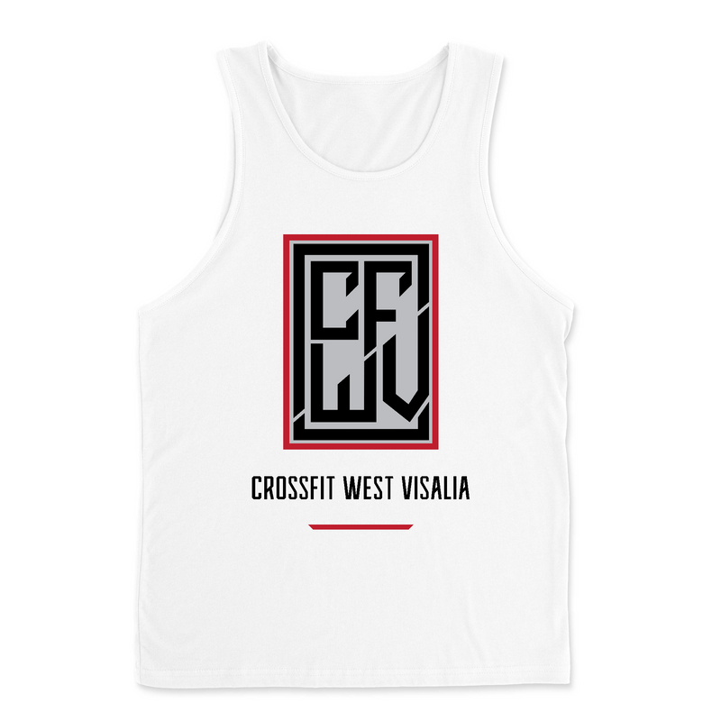Mens 2X-Large WHITE Tank Top
