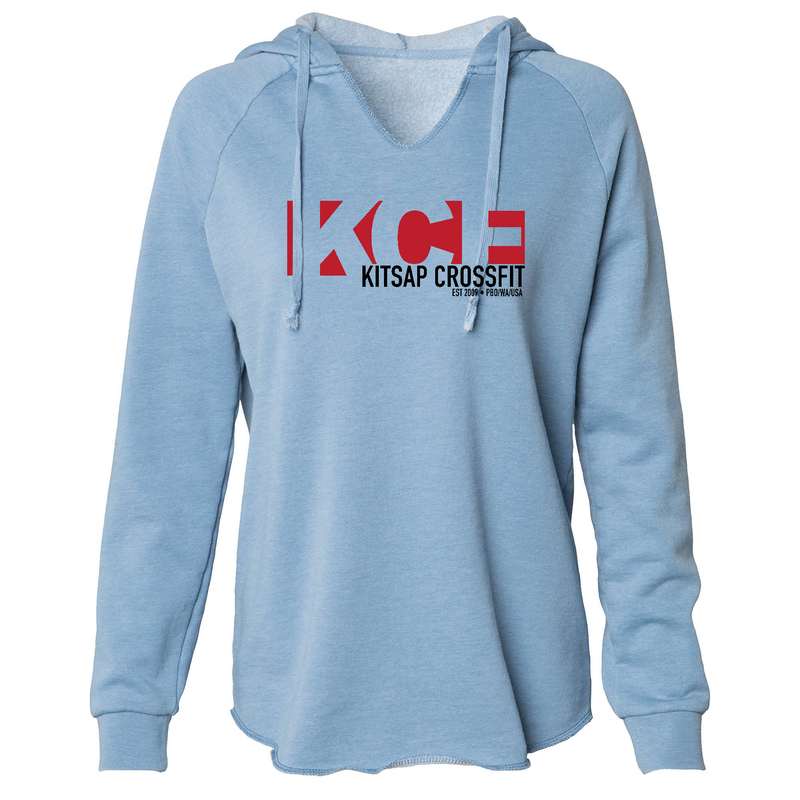 Womens 2X-Large MISTY_BLUE Hoodie