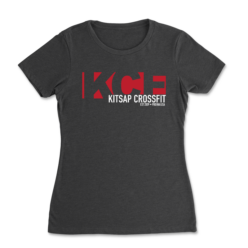 Womens 2X-Large CHARCOAL T-Shirt
