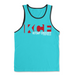 Mens 2X-Large TAHITI_BLUE Tank Top