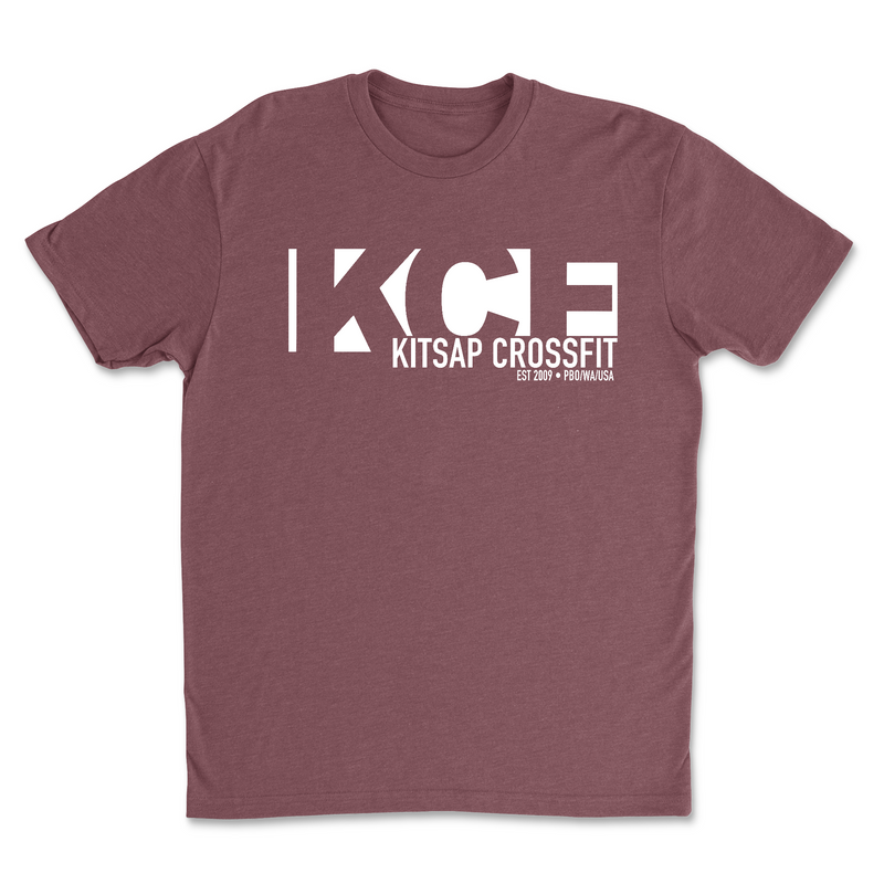 Mens 2X-Large HEATHER_MAROON T-Shirt