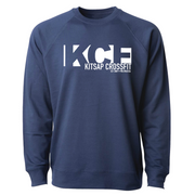 Mens 2X-Large INDIGO CrewNeck